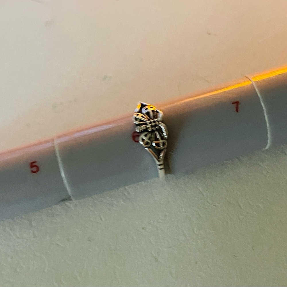 New Sterling Silver Handmade Moth Minimalist Bohemian Vibes Gothic Ring 6 - Picture 4 of 10